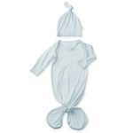 Ali+Oli Bamboo Knotted Baby Gown & Beanie | Cute Newborn Clothes - Flying Ryno