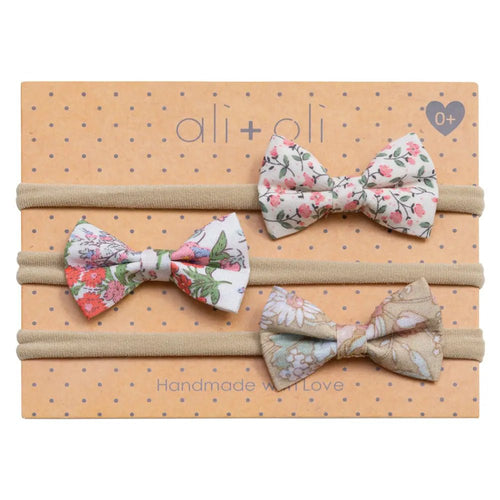Ali+Oli Headband Bow Set (Sunrise) - Flying Ryno