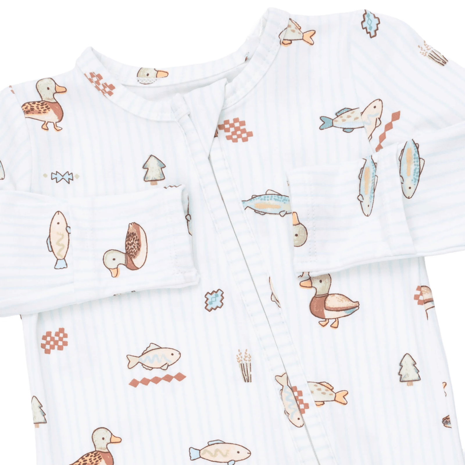 Angel Dear 2 Way Zipper Footie, Lake Cuties - Flying Ryno