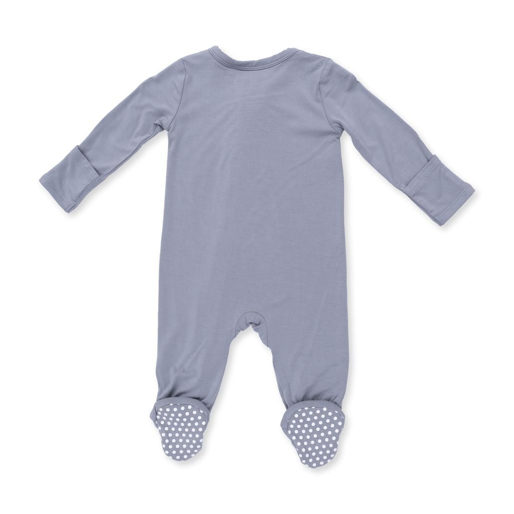 Angel Dear 2 Way Zipper Footie, Solid Momentum - Flying Ryno