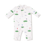 Angel Dear All Fore Golf - polo Romper - Flying Ryno