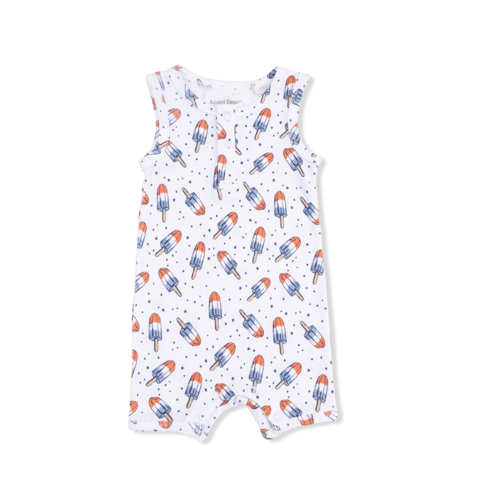 Angel Dear Astro Pop - Henley Shortie Romper - Flying Ryno