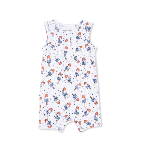 Angel Dear Astro Pop - Henley Shortie Romper - Flying Ryno