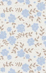 Angel dEAR Baby Blue Floral - Kimono Gown - Flying Ryno