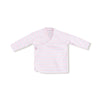 Angel Dear Basics - Multi Stripe - Pink - 2pc Longsleeve Kimono Footed Pant and Headband Set - Flying Ryno