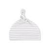 Angel Dear Basics - Stripe - Mineral - Grey/white - Knotted Gown - Flying Ryno