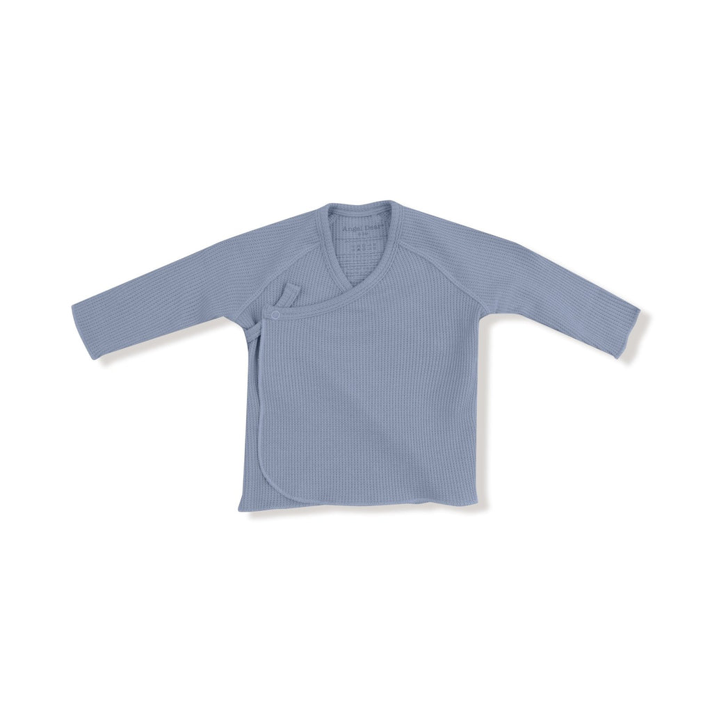 Angel Dear Blue Blizzard - 2pc Ls Kimono Footed Pant and Hat Set - Flying Ryno