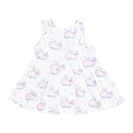 Angel Dear Bubbly Whale Pink Ribbed Peplum Tank & Ruffle Bloomer - Flying Ryno