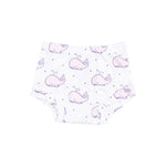 Angel Dear Bubbly Whale Pink Ribbed Peplum Tank & Ruffle Bloomer - Flying Ryno