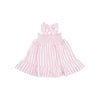 Angel Dear Candy Stripe Smocked Ruffle Sundress & Diaper Cover - Flying Ryno