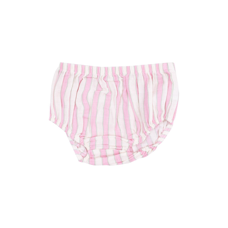 Angel Dear Candy Stripe Smocked Ruffle Sundress & Diaper Cover - Flying Ryno