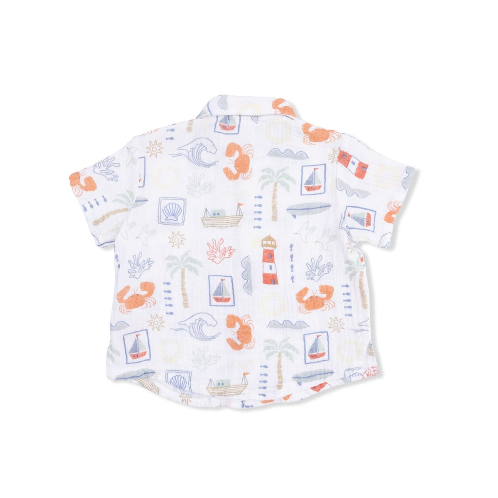 Angel Dear Club Mediterranean - Polo Button Up With Casual Short - Flying Ryno