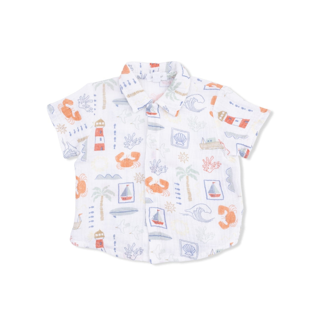 Angel Dear Club Mediterranean - Polo Button Up With Casual Short - Flying Ryno