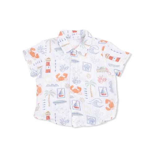 Angel Dear Club Mediterranean - Polo Button Up With Casual Short - Flying Ryno