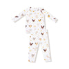 Angel Dear Collector Chickens - Unisex - Longsleeve Loungewear Set - Flying Ryno