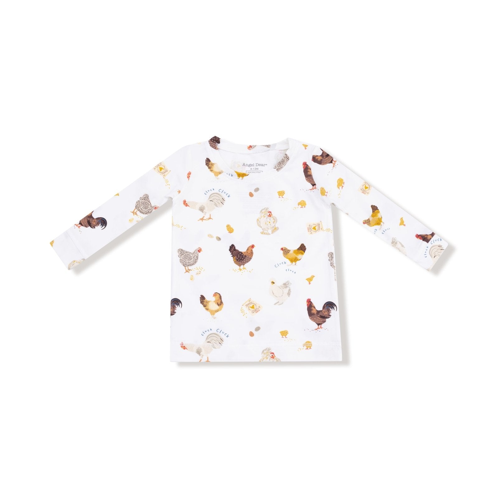 Angel Dear Collector Chickens - Unisex - Longsleeve Loungewear Set - Flying Ryno