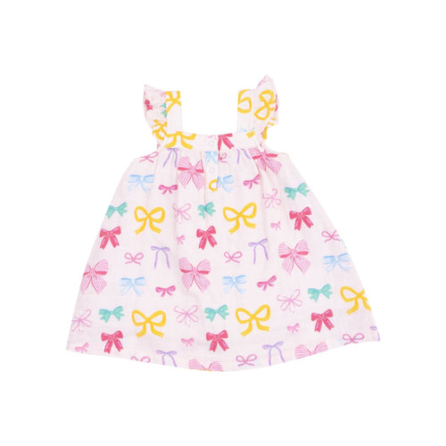Angel Dear Colorful Bows Sundress & Diaper Cover - Flying Ryno