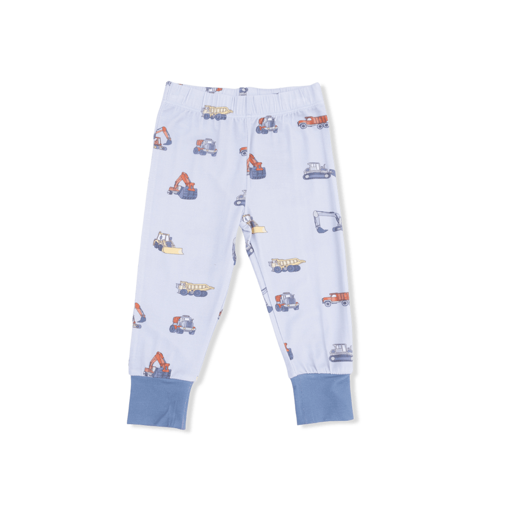 Angel Dear Construction Vehicles - Short Sleeve Loungewear Set - Flying Ryno