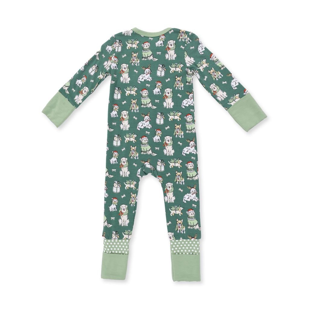 Angel Dear Convertible Romper, Christmas Dogs Uni - Flying Ryno