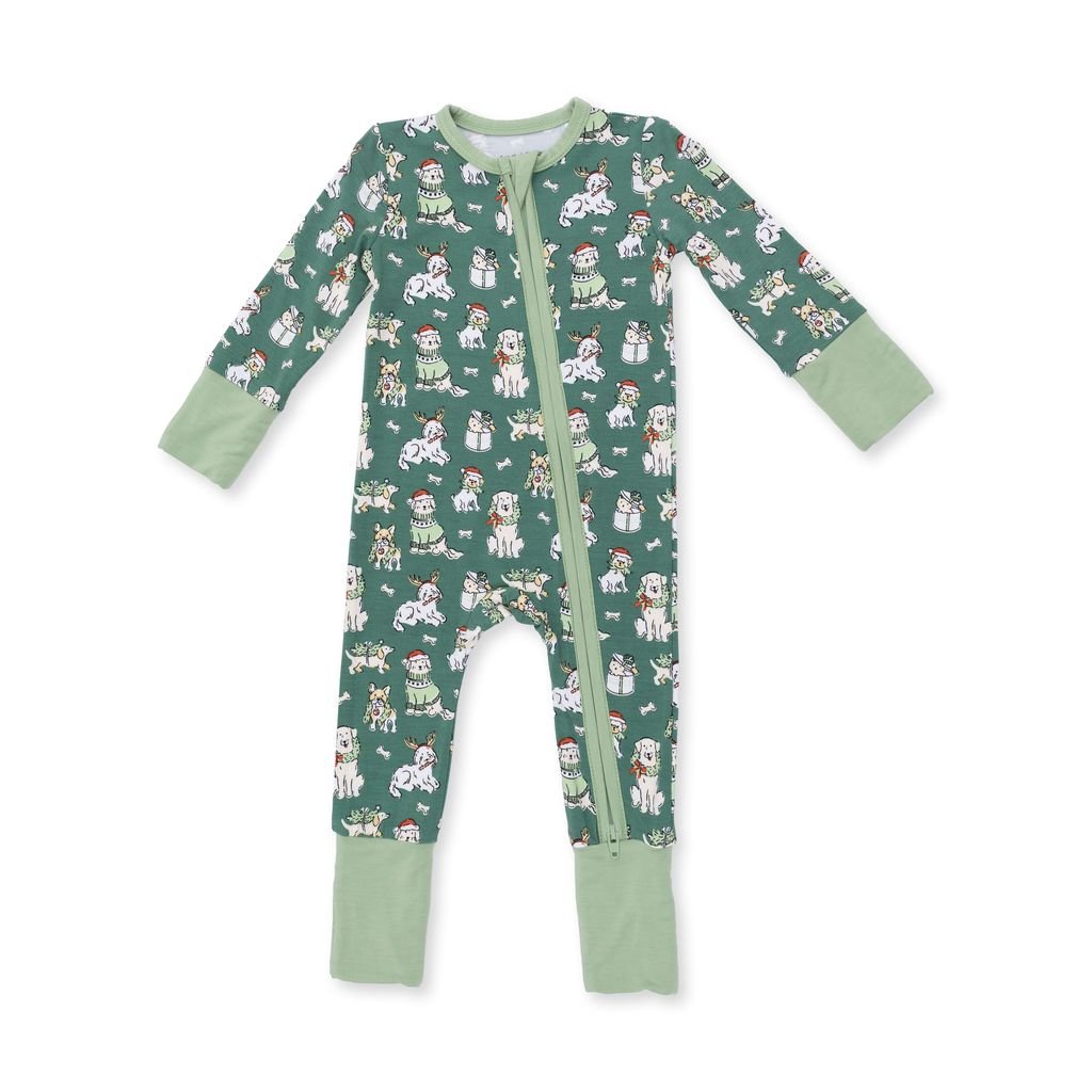 Angel Dear Convertible Romper, Christmas Dogs Uni - Flying Ryno