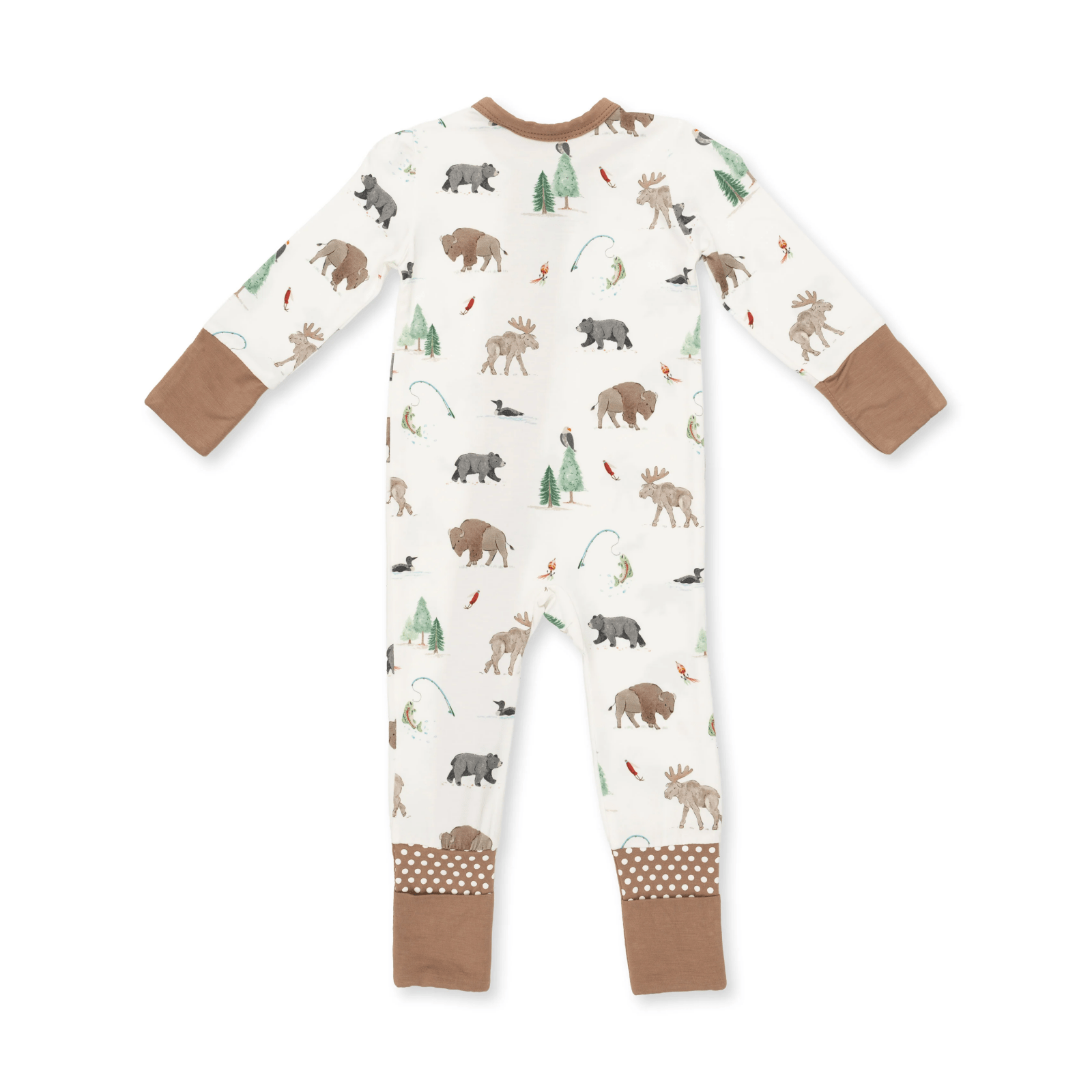 Angel Dear Convertible Romper, Northern Woodland Animals - Flying Ryno