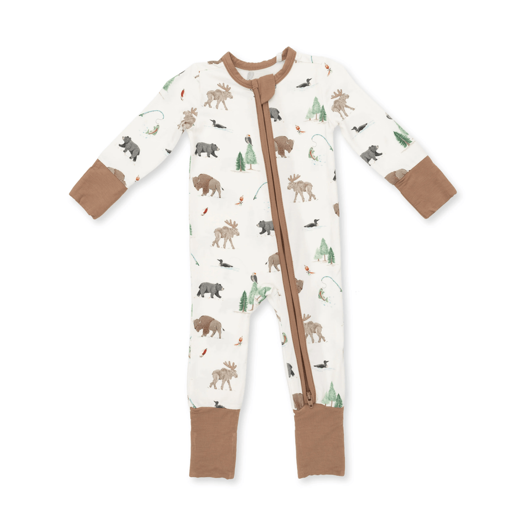 Angel Dear Convertible Romper, Northern Woodland Animals - Flying Ryno