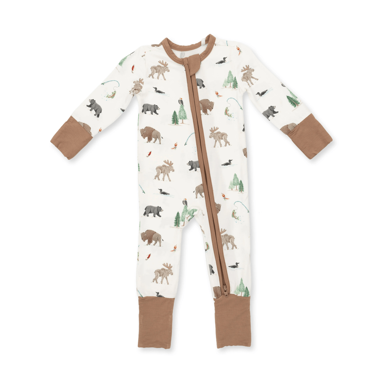 Angel Dear Convertible Romper, Northern Woodland Animals - Flying Ryno