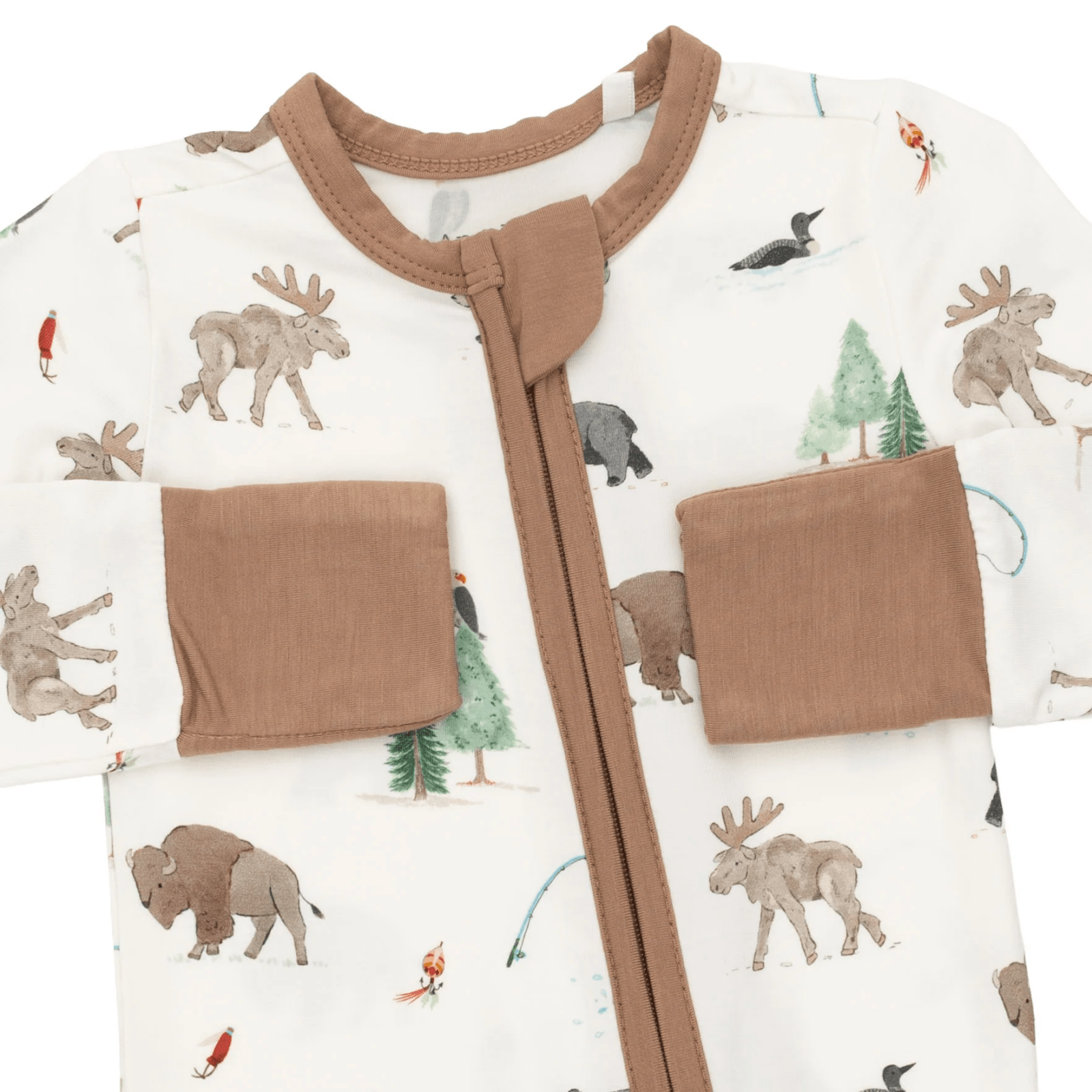 Angel Dear Convertible Romper, Northern Woodland Animals - Flying Ryno