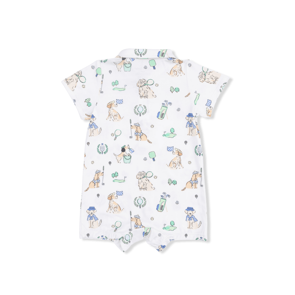 Angel Dear Country Club Dogs Neutral - Polo Shortie - Flying Ryno