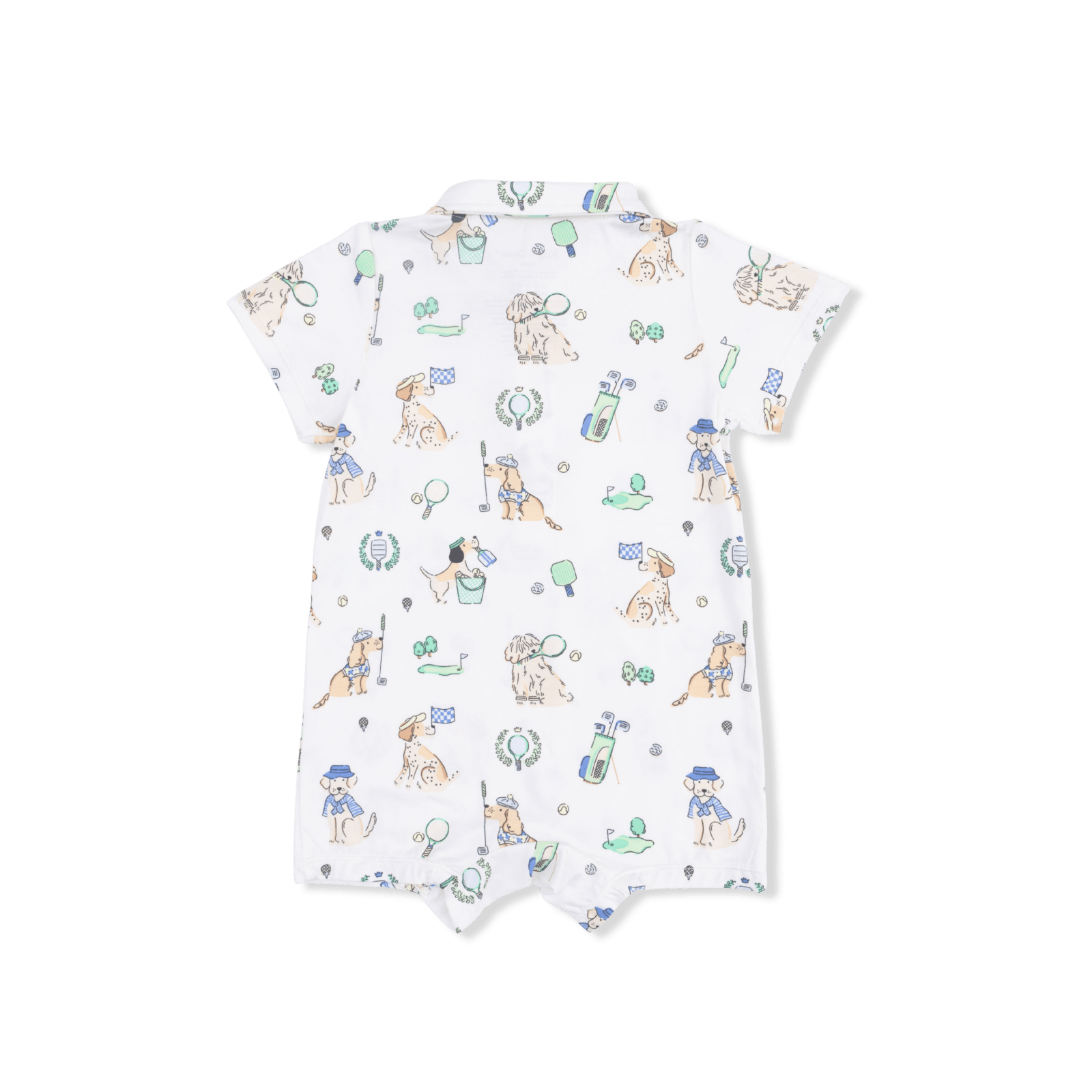 Angel Dear Country Club Dogs Neutral - Polo Shortie - Flying Ryno