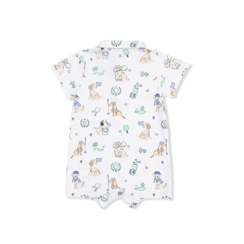 Angel Dear Country Club Dogs Neutral - Polo Shortie - Flying Ryno