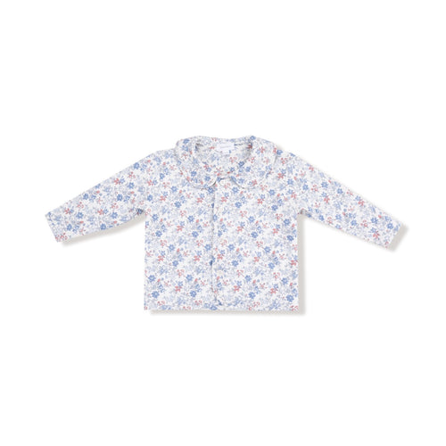 Angel Dear Country Girl Floral - Quilted Jacket with Peterpan Collar - Flying Ryno