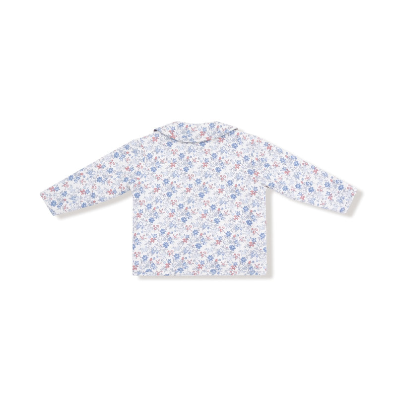 Angel Dear Country Girl Floral - Quilted Jacket with Peterpan Collar - Flying Ryno