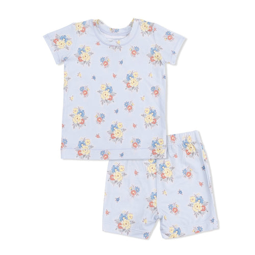 Angel Dear Country Stitch Floral - Loungewear Short Set - Flying Ryno