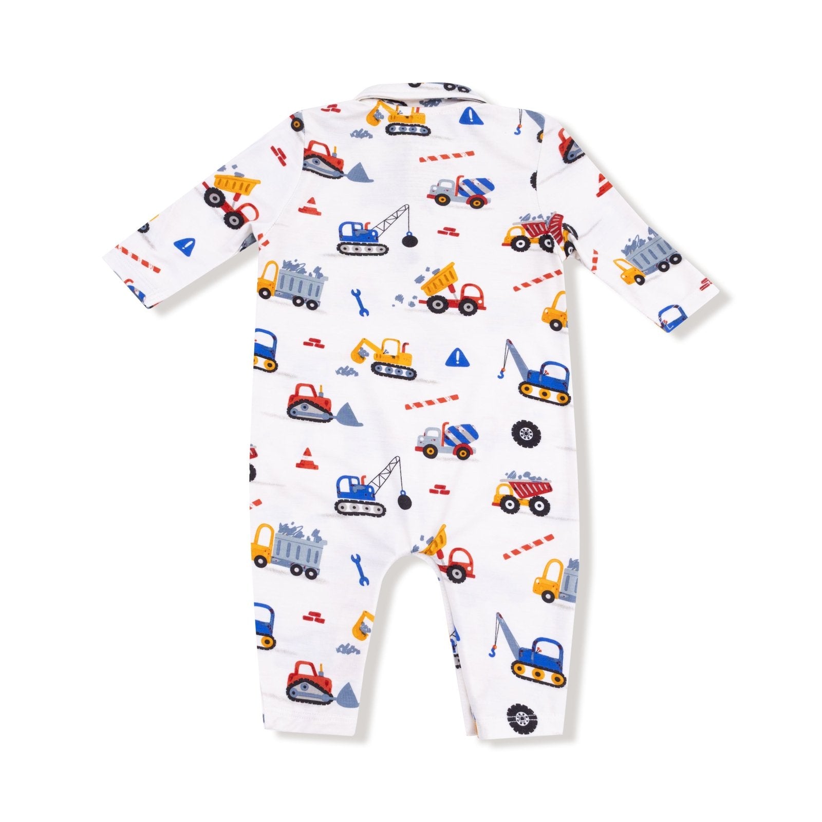 Angel Dear Crayon Construction - Polo Romper - Flying Ryno
