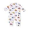 Angel Dear Crayon Construction - Polo Romper - Flying Ryno