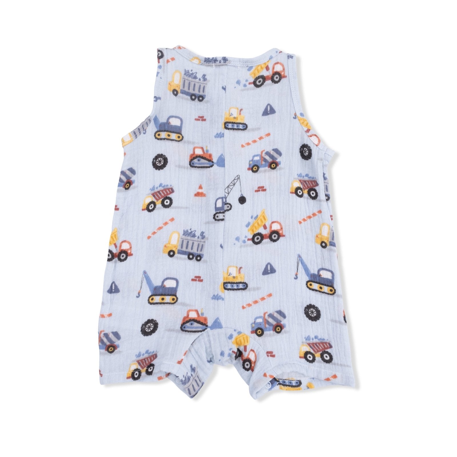 Angel Dear Crayon Construction - Sleeveless Shortie Romper - Flying Ryno