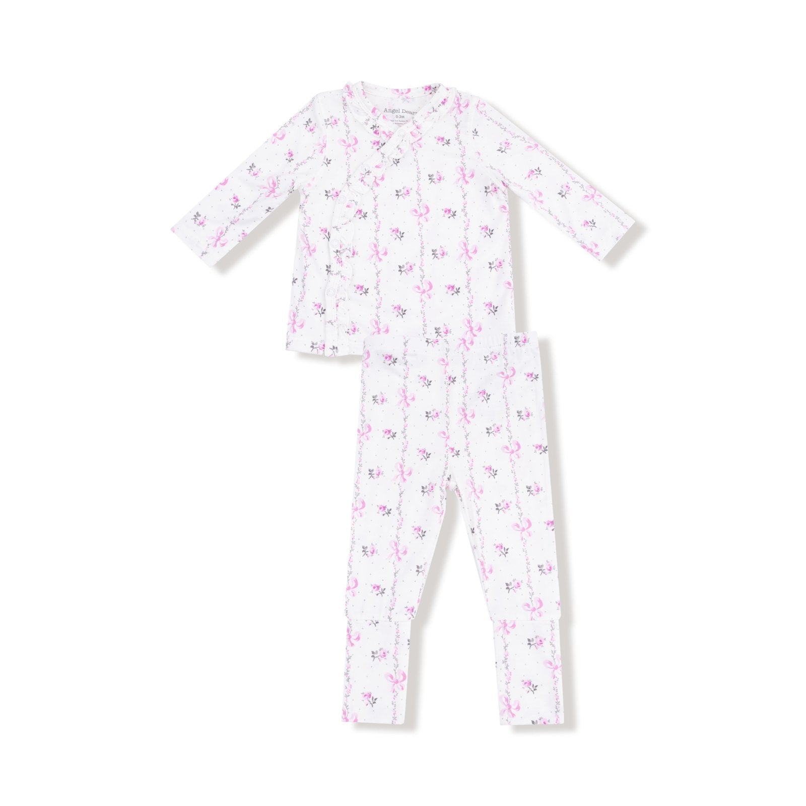 Angel Dear Dainty Buds And Bows Stripe - Tmh Set - Flying Ryno