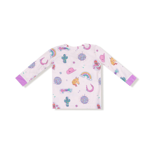 Angel Dear Disco Cowgirl - Longsleeve Loungewear Set - Flying Ryno