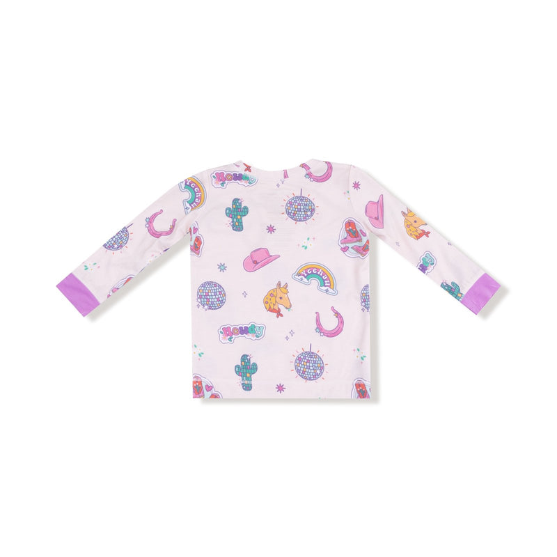 Angel Dear Disco Cowgirl - Longsleeve Loungewear Set - Flying Ryno