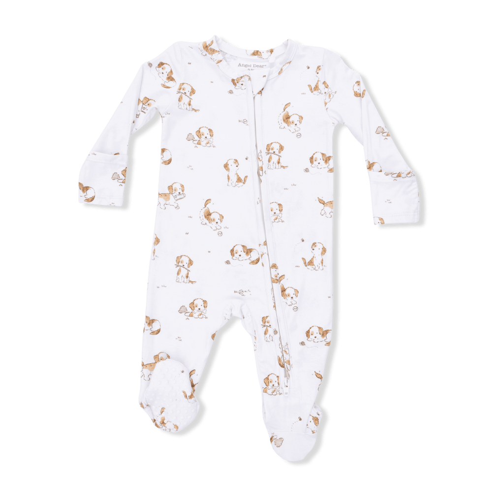 Angel Dear Explorer Puppy - 2 Way Zipper Footie - Flying Ryno