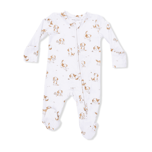 Angel Dear Explorer Puppy - 2 Way Zipper Footie - Flying Ryno