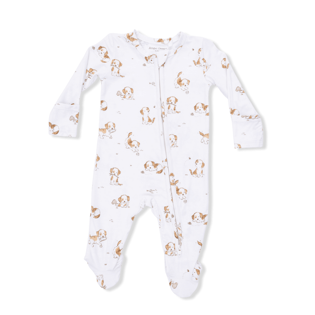 Angel Dear Explorer Puppy - 2 Way Zipper Footie - Flying Ryno