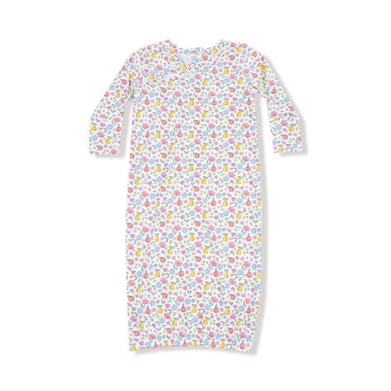 Angel Dear Fall Fruit Floral - Kimono Gown and Hat - Flying Ryno