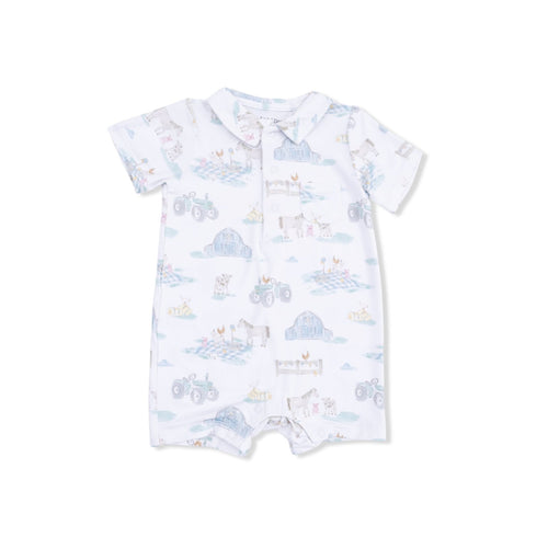 Angel Dear Farm Animal Party - Polo Shortie - Flying Ryno
