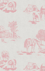 Angel Dear Farm Toile - Pink - Knotted Gown - Flying Ryno