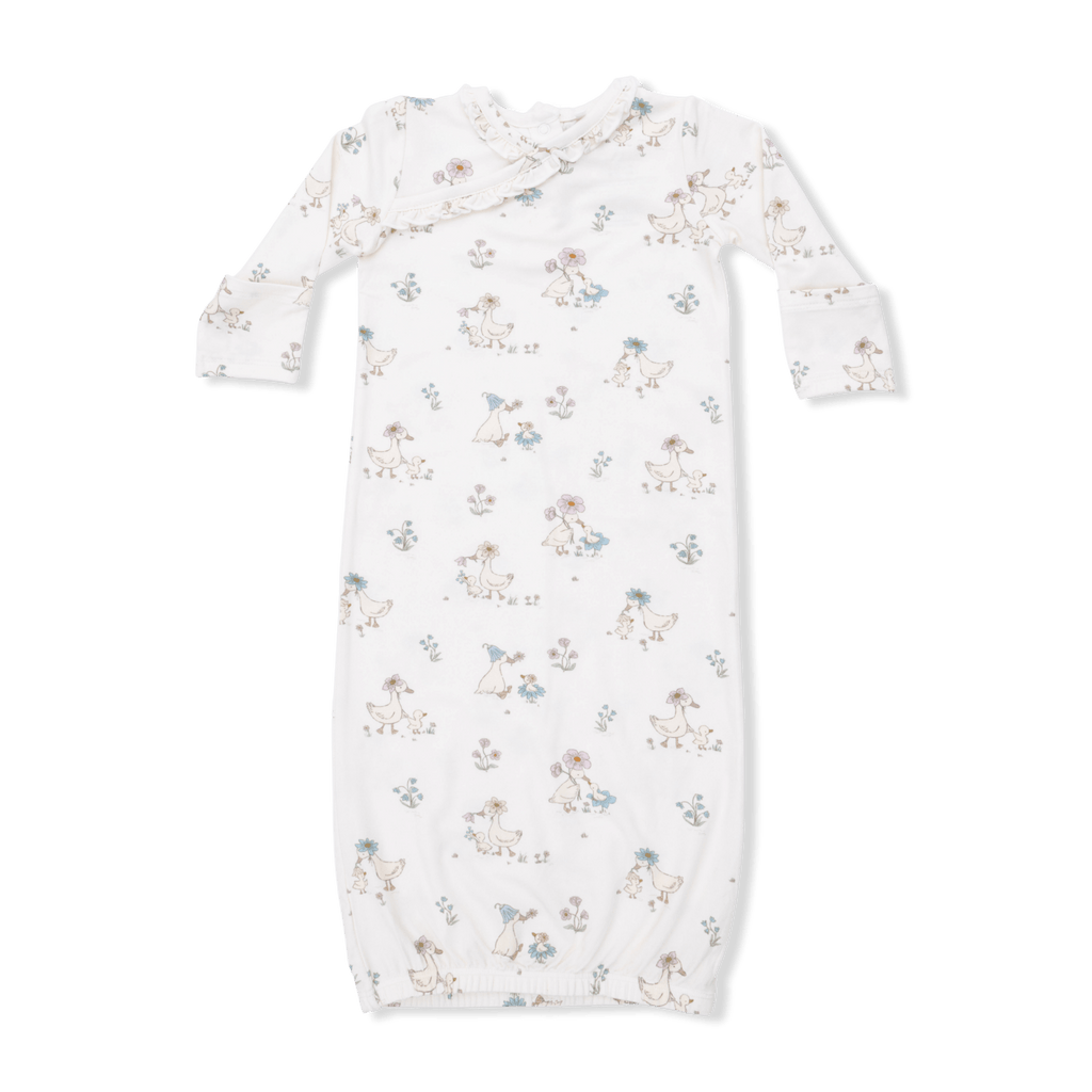 Angel Dear Flower Ducklings - Kimono Gown & Knot Headband - Flying Ryno