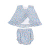 Angel Dear Flowers And Berries Ruffle Back Top & Bloomer - Flying Ryno