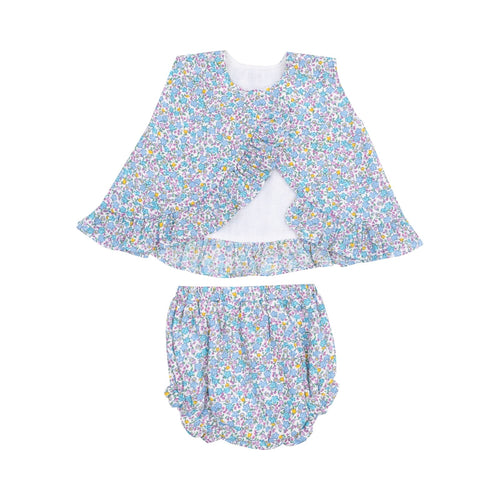 Angel Dear Flowers And Berries Ruffle Back Top & Bloomer - Flying Ryno