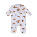 Angel Dear Footballs Playing Football - Polo Romper - Flying Ryno